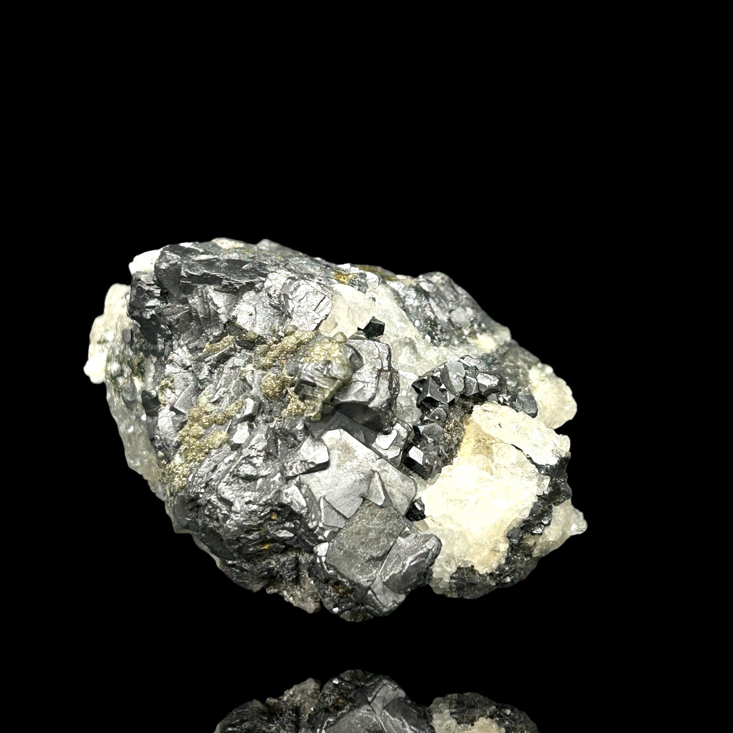 Galena, Pyrite, Quartz - Bad Grund, Harz mts.