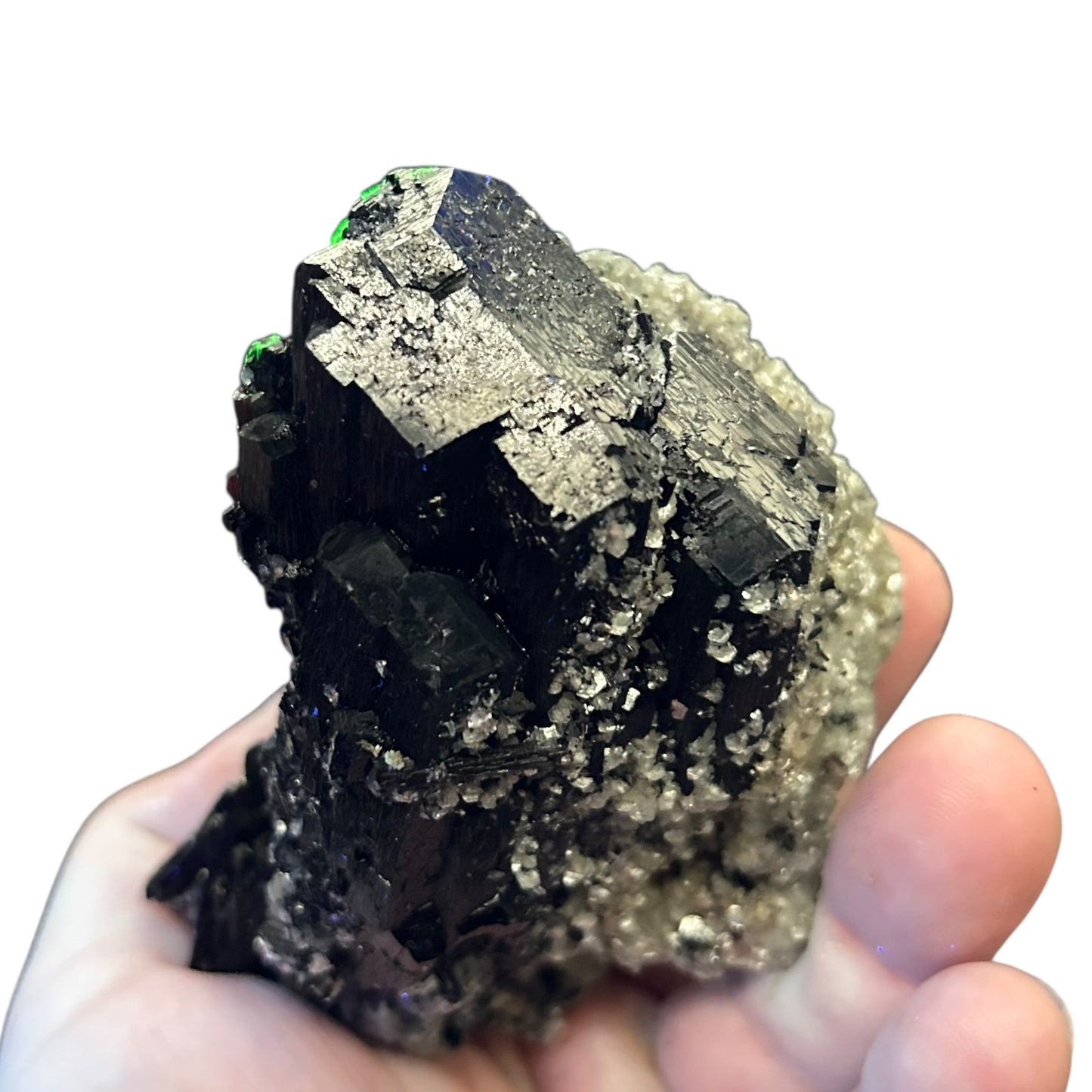 Tourmaline, Hyalite, Lepidolite - Erongo, Namibia