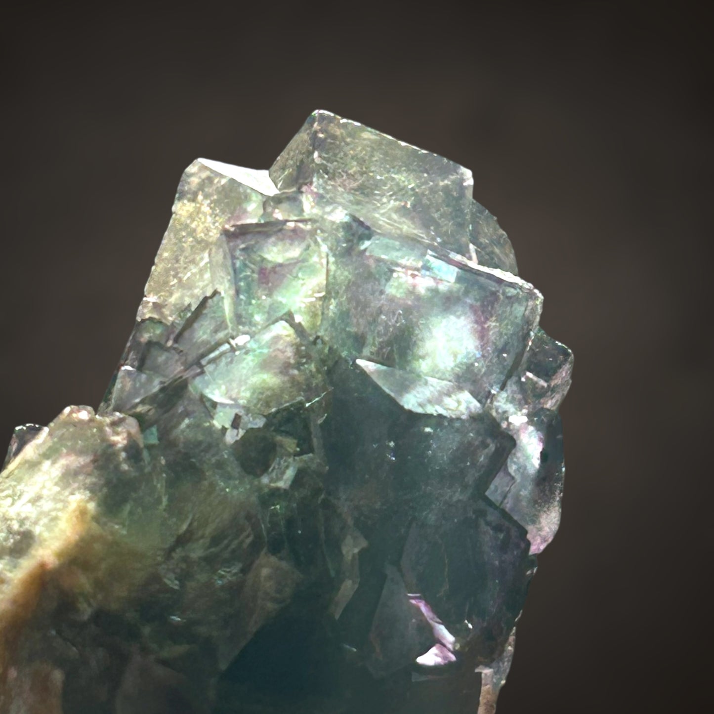 Phantom fluorite - Okorusu, Namibia
