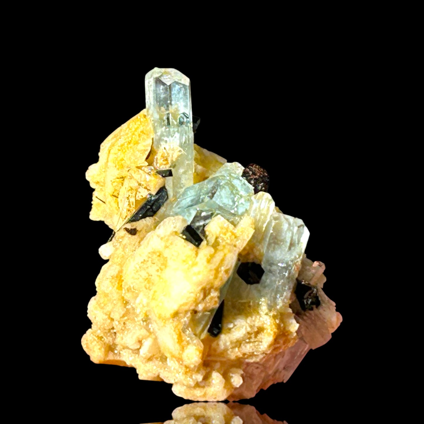 Aquamarin/e, Orthoclas/e - Erongo, Namibia