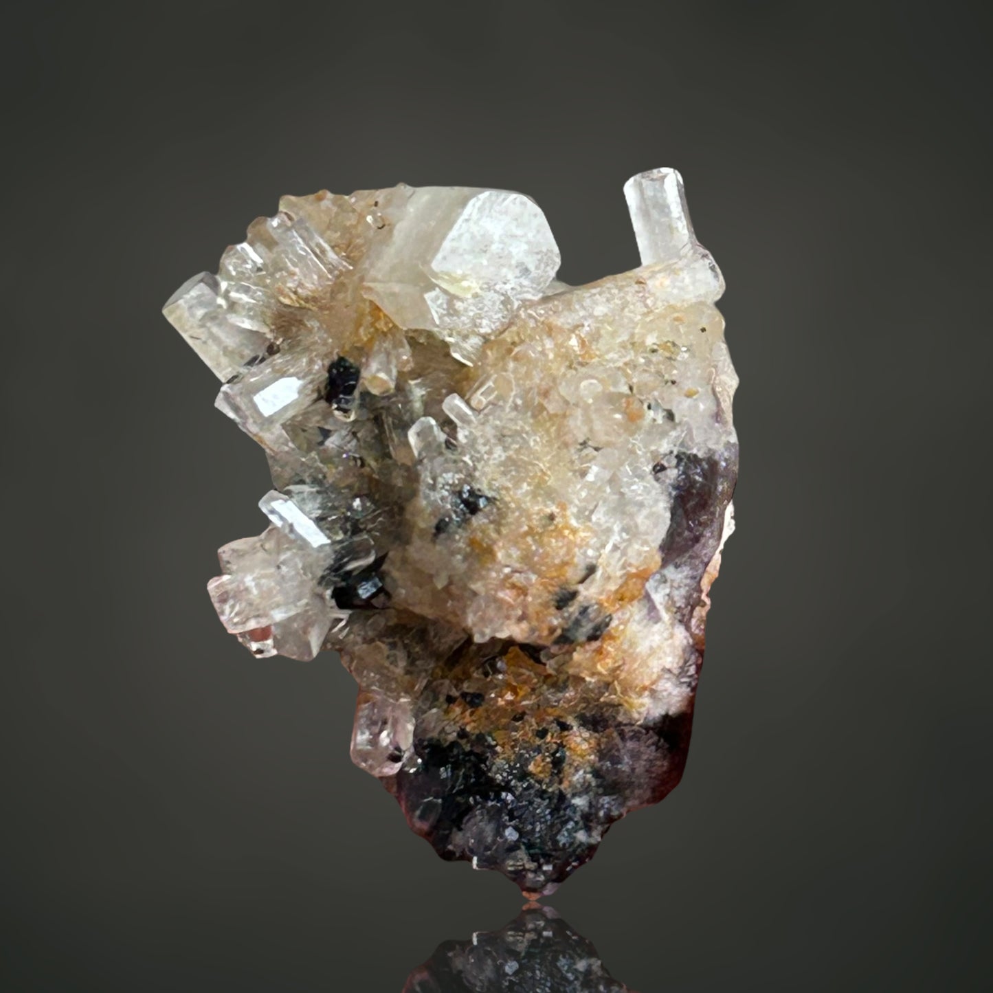 Goshenite, Fluorite - Erongo, Namibia