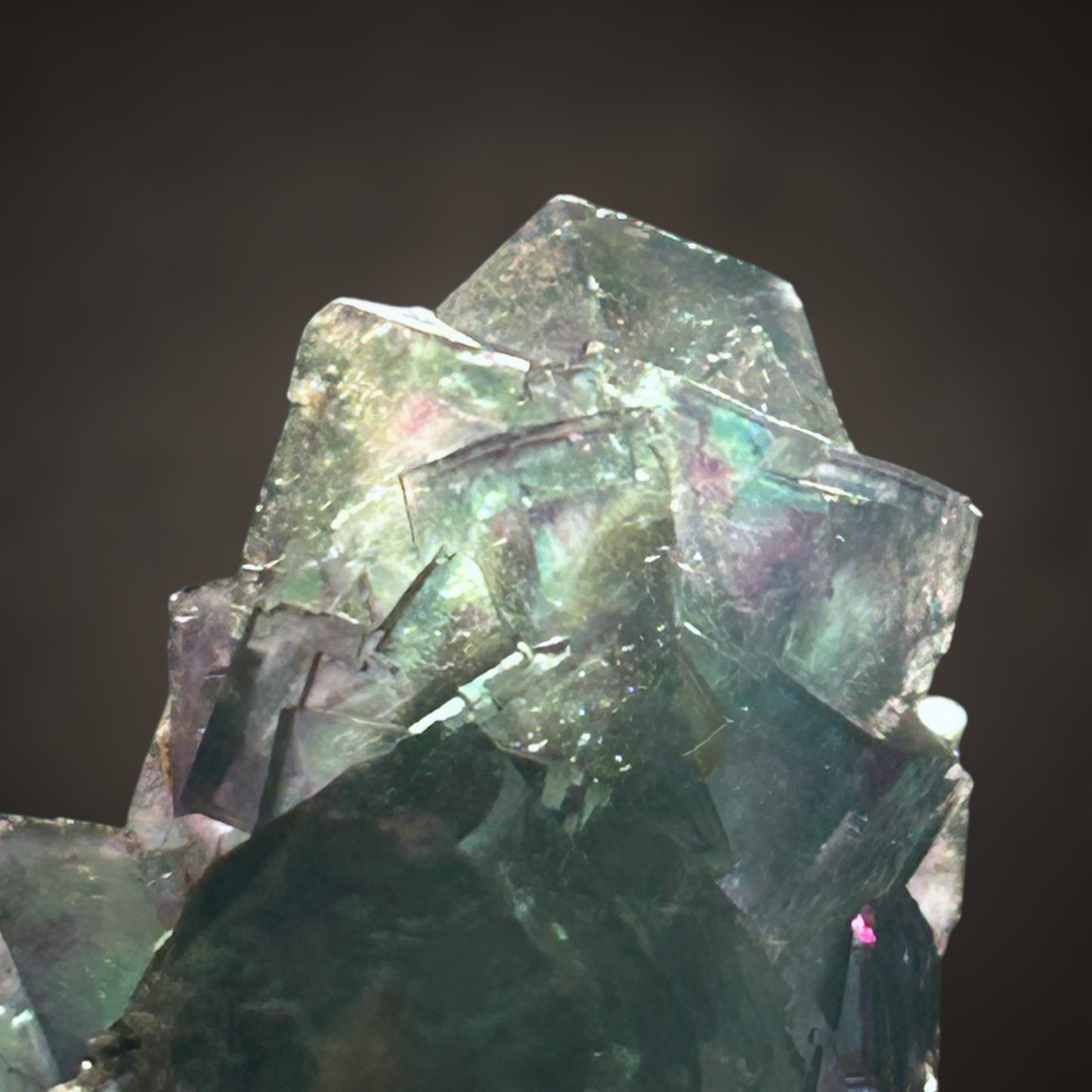 Phantom fluorite - Okorusu, Namibia