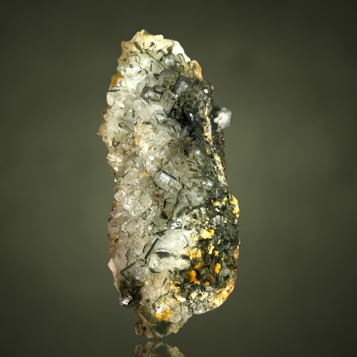 Anatase, Titanite, Adularia - Pinzgau, Alps
