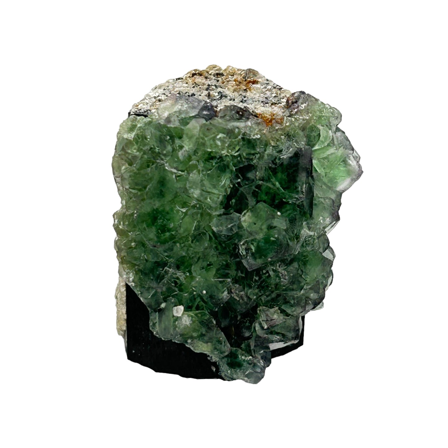 Fluorite on Schorl Tourmaline - Erongo, Namibia