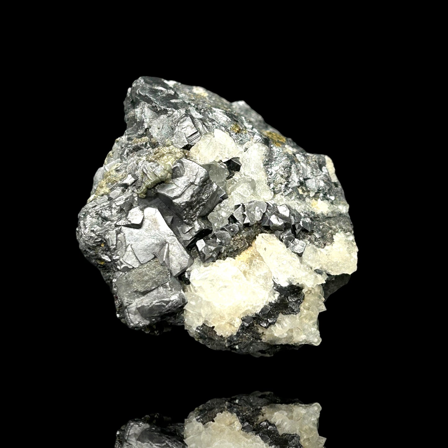 Galena, Pyrite, Quartz - Bad Grund, Harz mts.