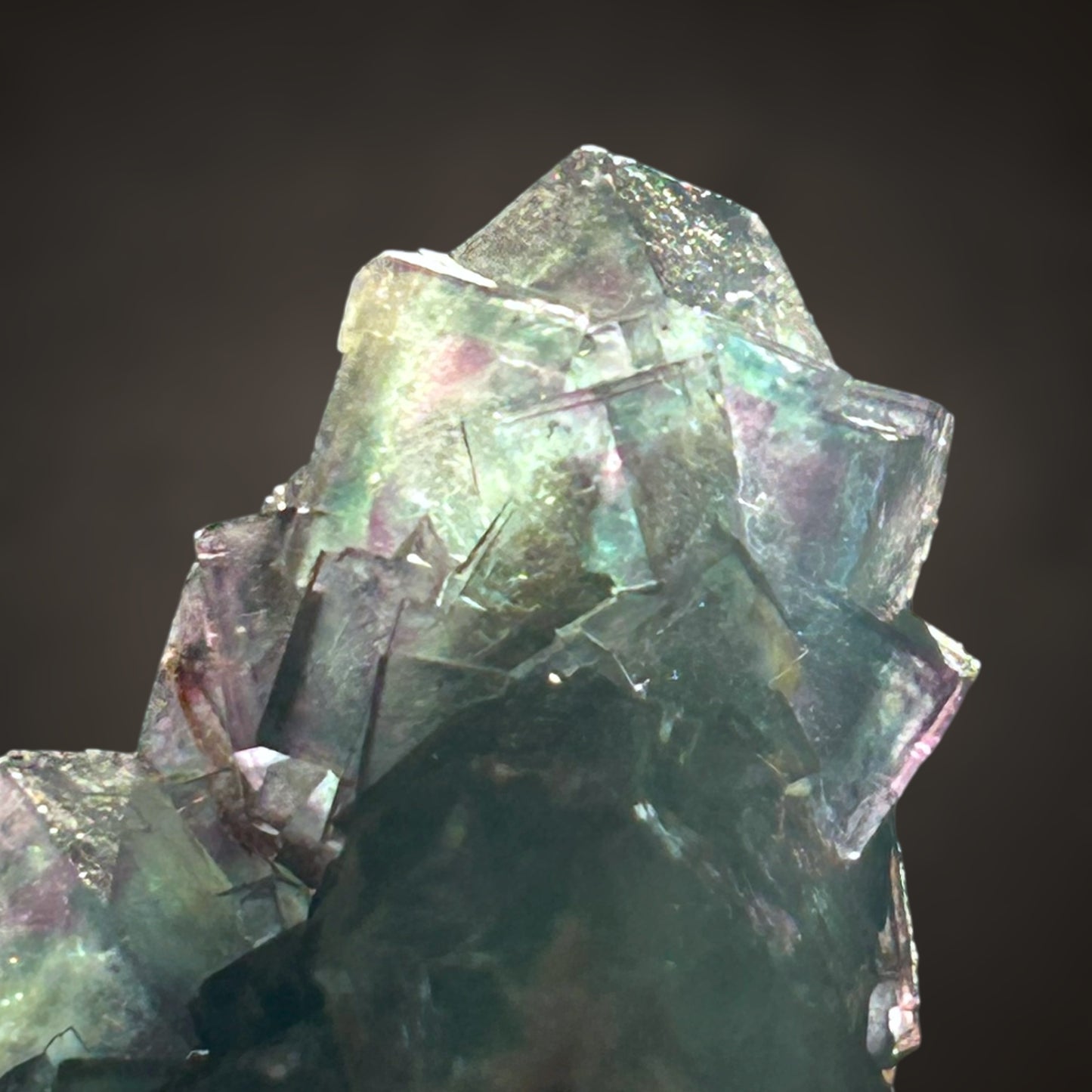Phantom fluorite - Okorusu, Namibia