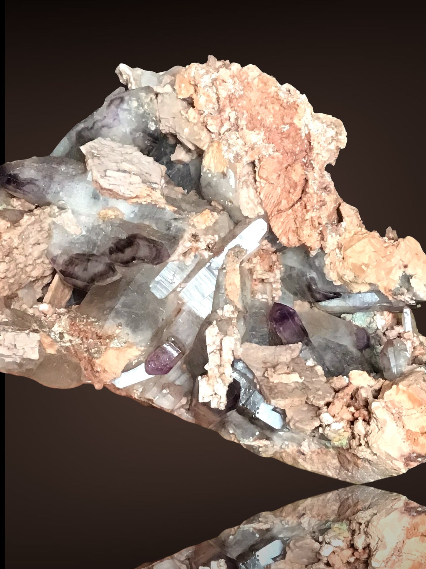 Sceptre Quartz in Vug – Brandberg area, Namibia