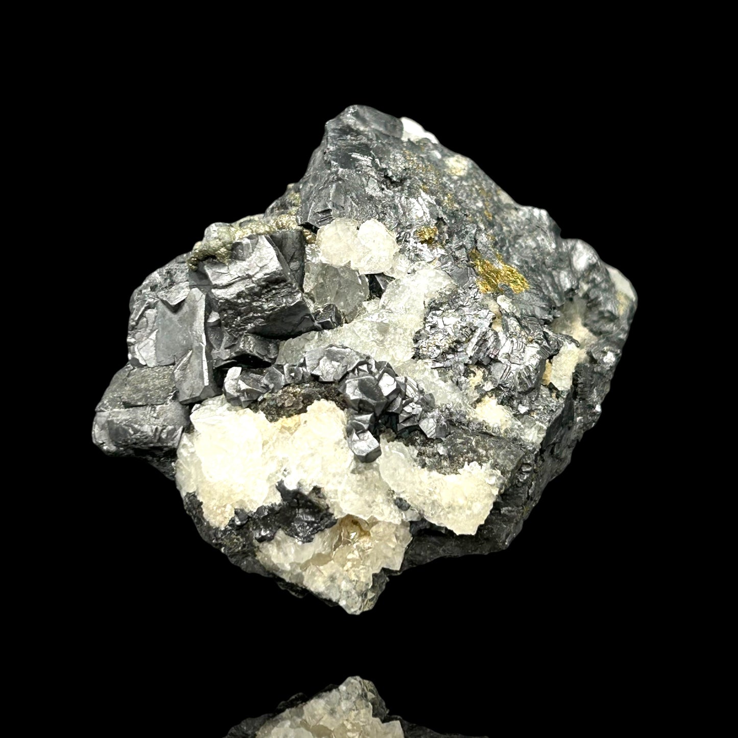 Galena, Pyrite, Quartz - Bad Grund, Harz mts.