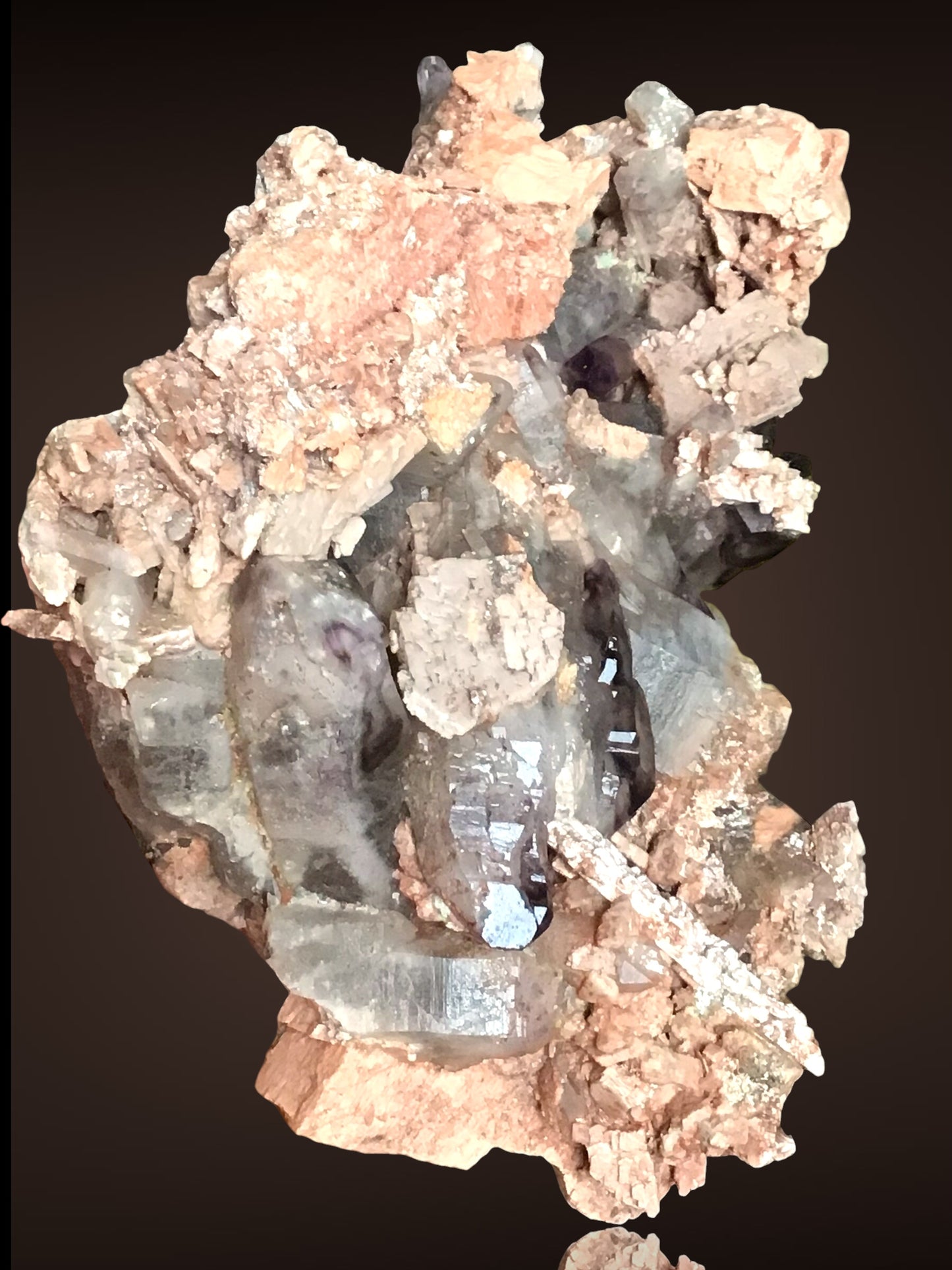 Sceptre Quartz in Vug – Brandberg area, Namibia