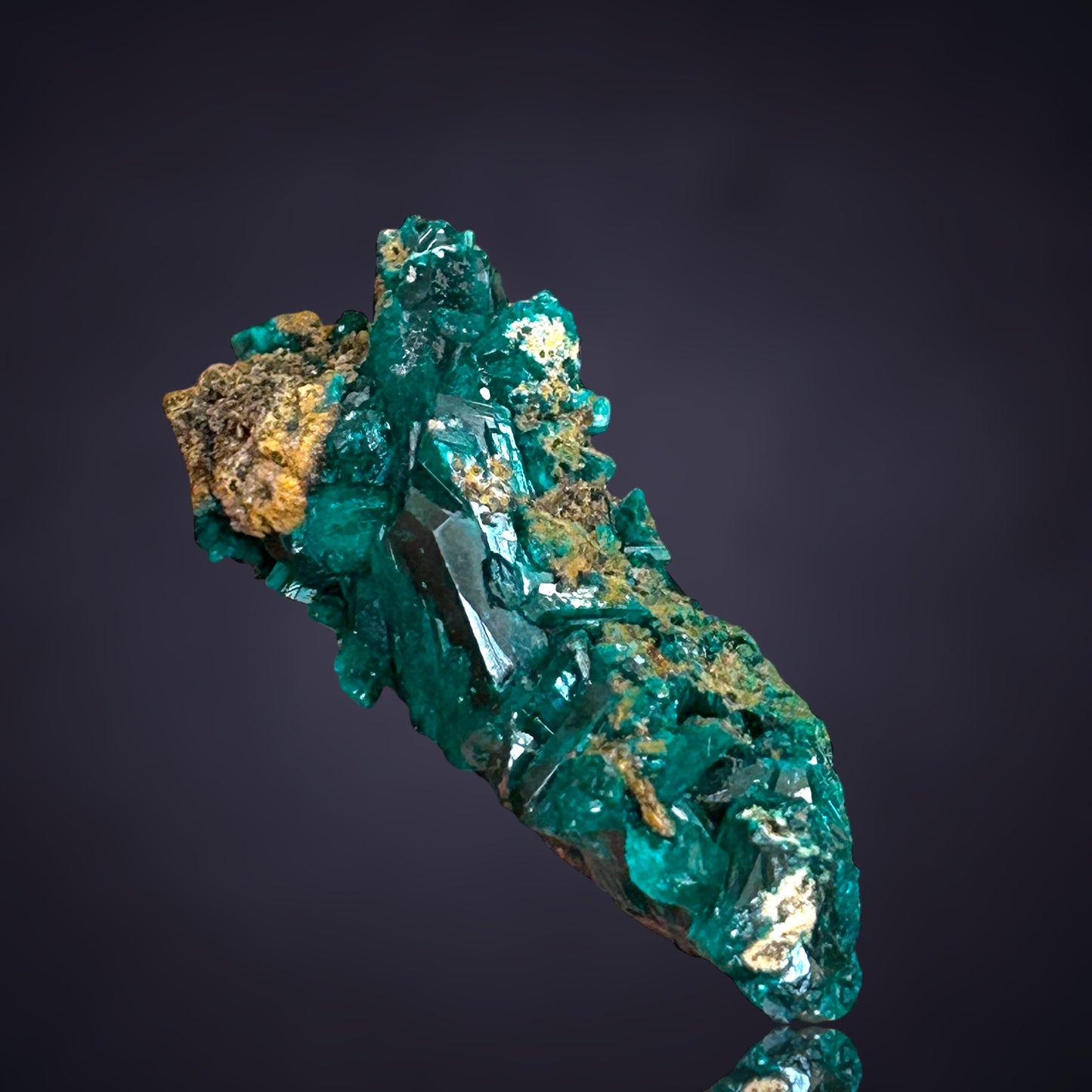 Dioptase - Tsumeb, Namibia