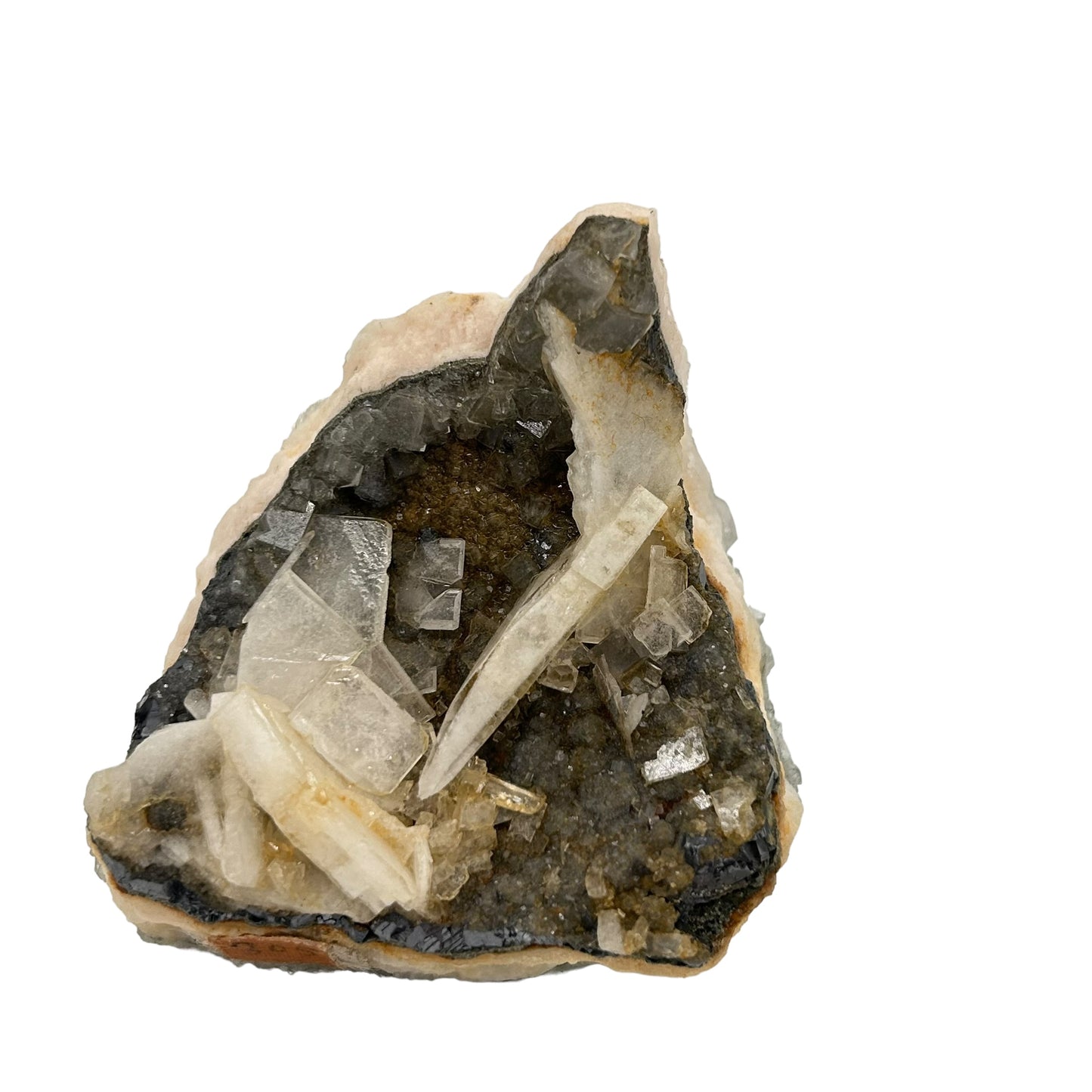 Fluorite, Baryte, Galena - Halsbrücke, Freiberg