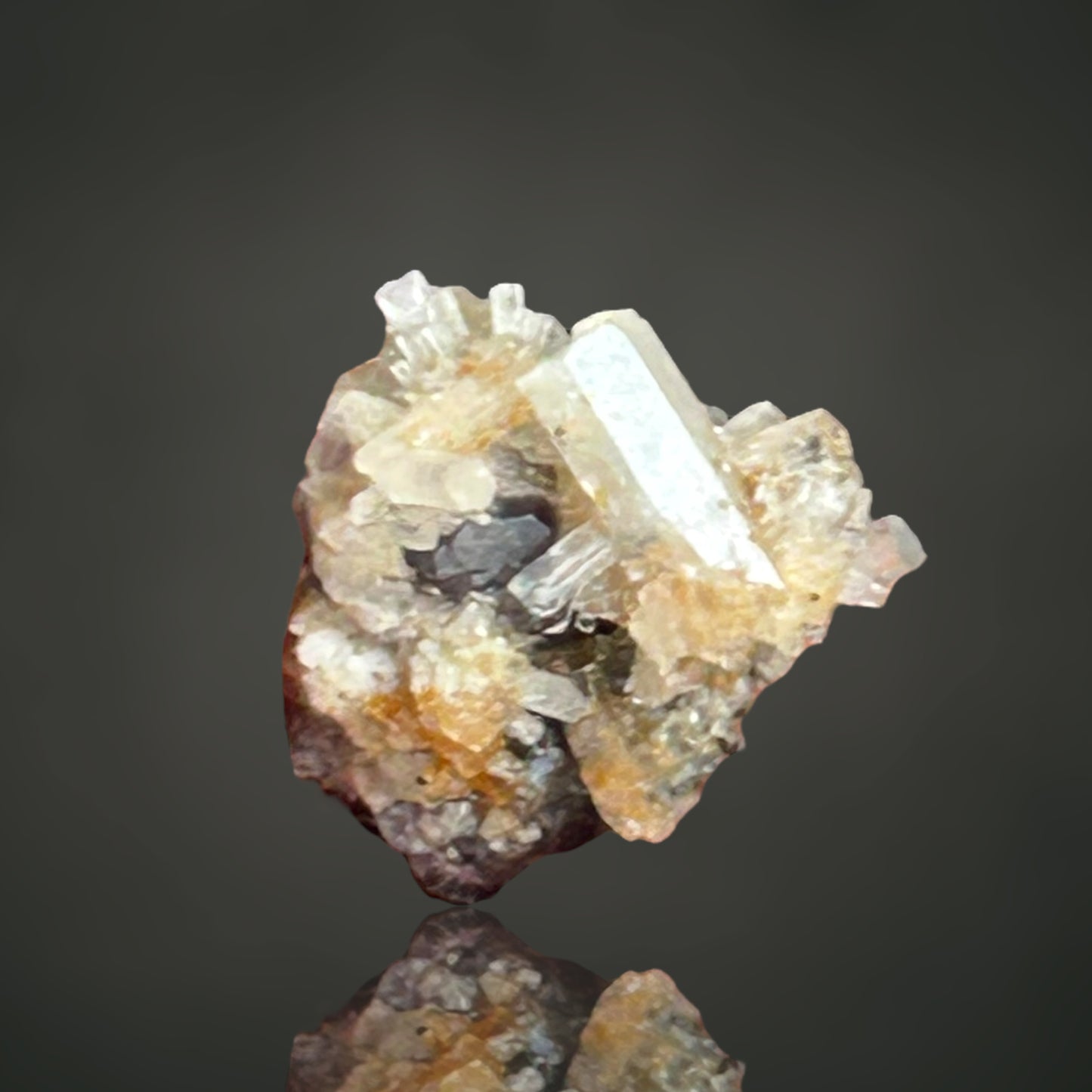 Goshenite, Fluorite - Erongo, Namibia