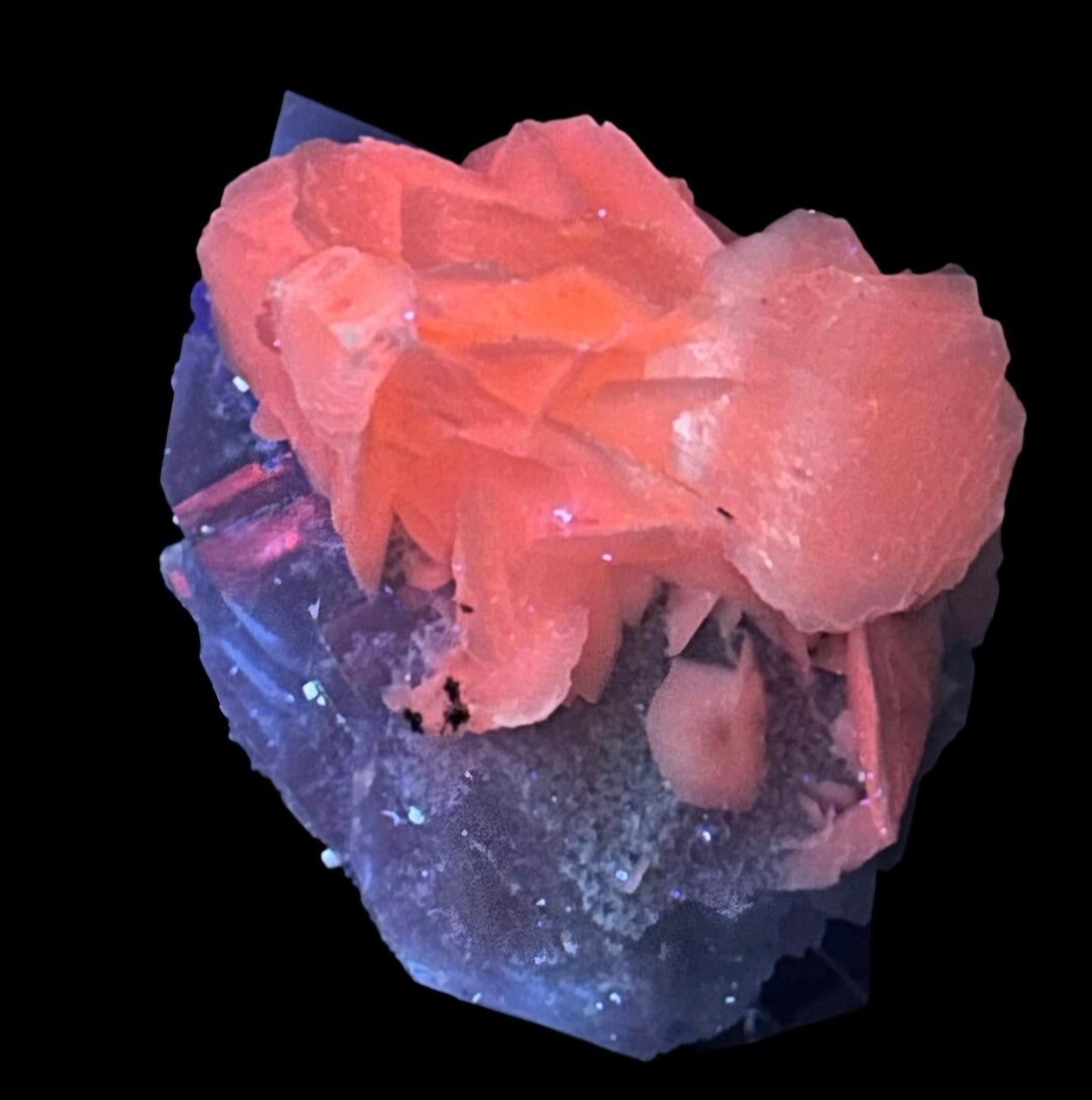 Manganoan Calcite & Fluorite & Quartz - Huanggang Mines, China