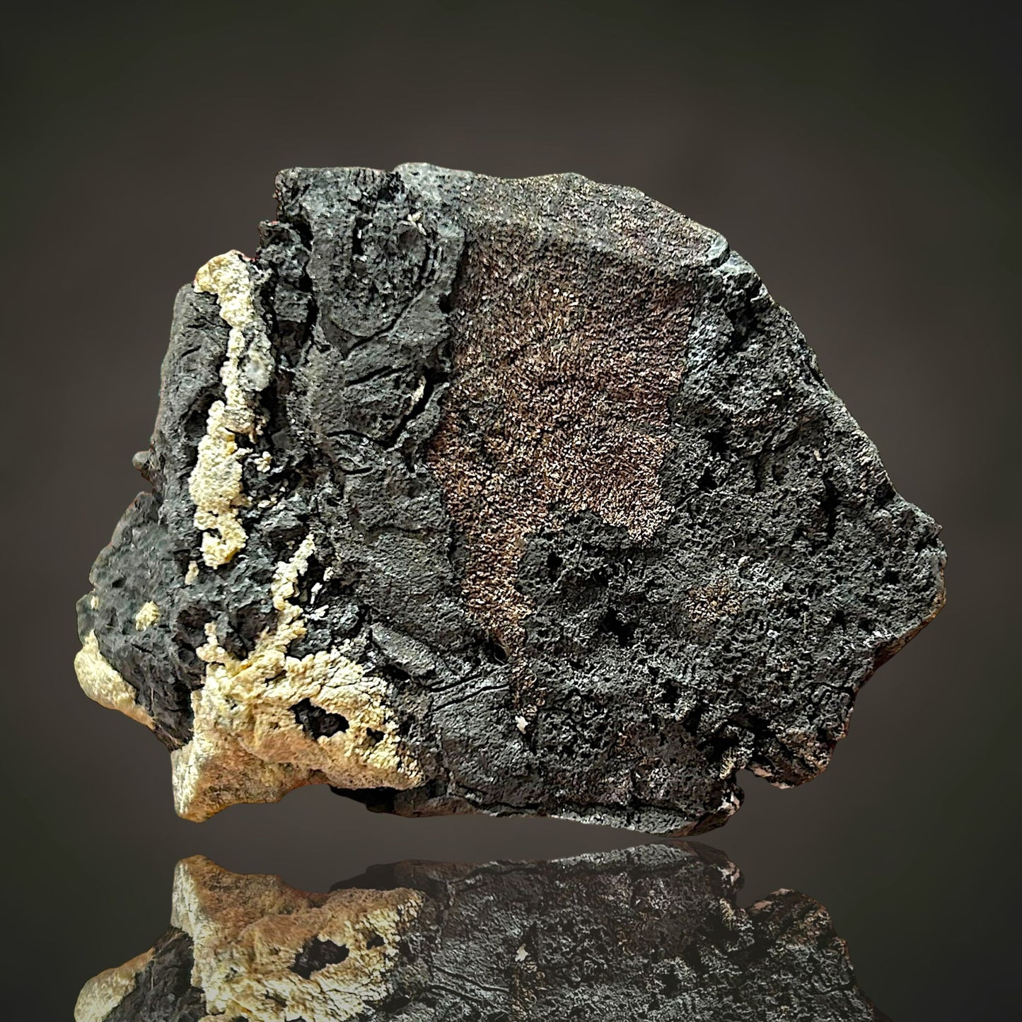 Native Silver in Native Arsenic - Erzgebirge