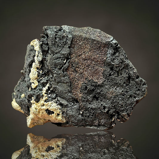 Native Silver in Native Arsenic - Erzgebirge