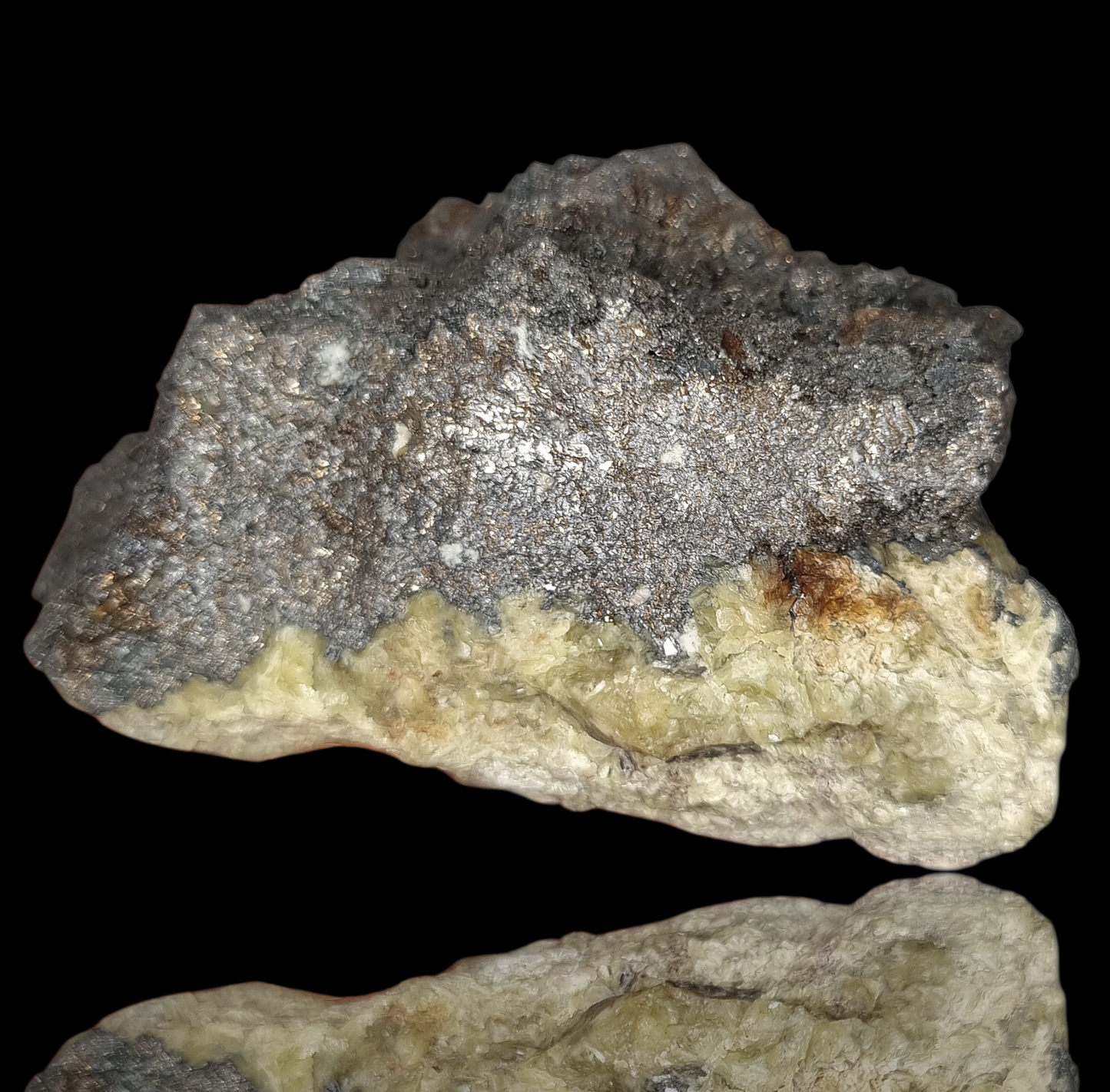 Gediegen Wismut – Schacht 371, Hartenstein, Erzgebirge