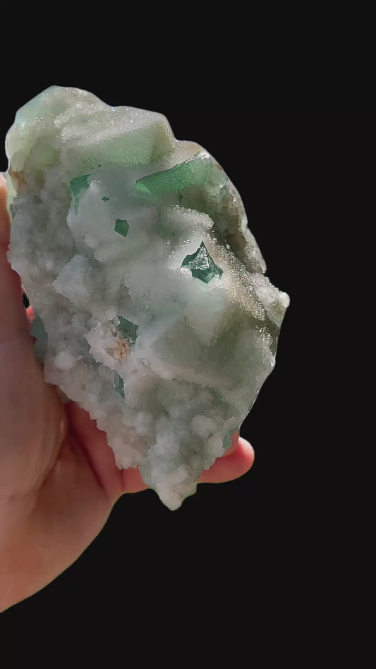 11 x Fluorite, Quartz - Riemvasmaak, RSA