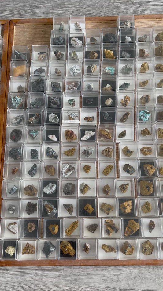 Micromount collection „Sauerland rarities“ 350 pieces